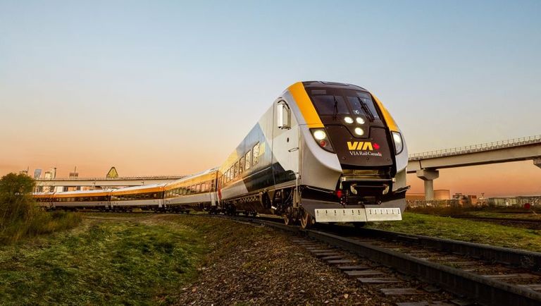 One of the new Siemens Venture train sets now being used on multiple 'Corridor' routes
