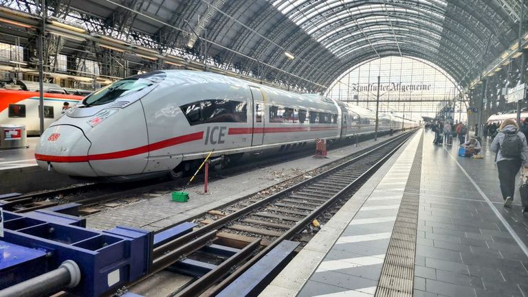 Smart and fast ICE trains connect Frankfurt (Main) to every other major city in Germany