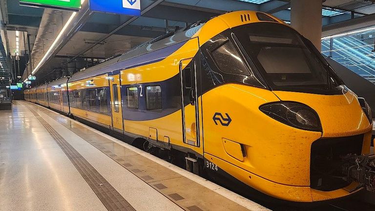 We were able to ride this type of ICNG train from Rotterdam to Amsterdam