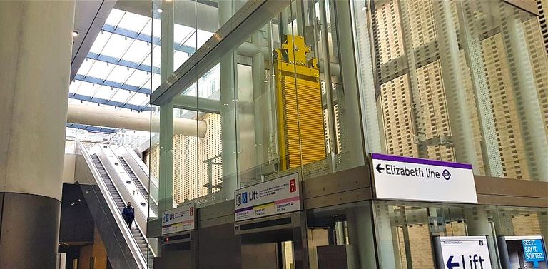 Use the lift or escalators to ascend from the Elizabeth line to ascend to the main concourse at Paddington